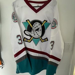Mighty Ducks style jersey Goldberg